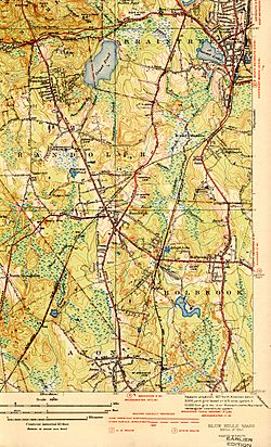 Cochato River (Massachusetts) map