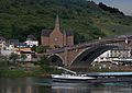 Cochem, die Neue Katholische Kirche Sankt Remaklus Dm en die Skagerrakbrücke foto5 2017-05-31 21.14