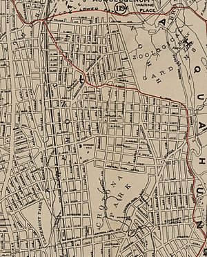 Crotona Park 1912 Map