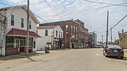 Main Street in Leetonia looking west.