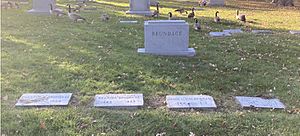 Grave of Avery Brundage (1887–1975) at Rosehill Cemetery, Chicago