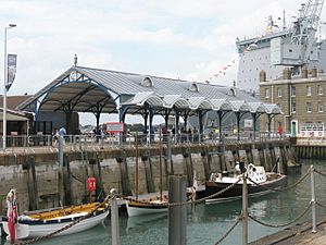 Impressively restored shelter within Portsmouth Dockyard - geograph.org.uk - 902005