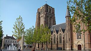 Market square in Oosterhout