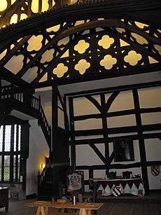 Ordsall Hall, Great Hall, high end, 2009