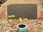 Prescott-Arizona Pioneer Home Cemetery-Grave of Sharon Hall-2
