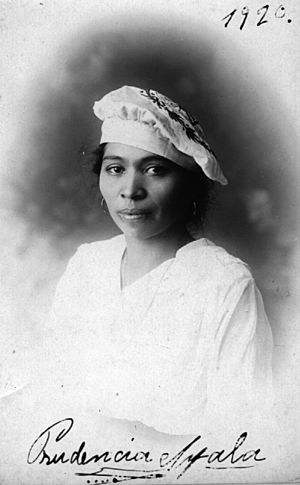 Prudencia Ayala, 1920