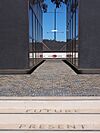 Steps on the Australian Peacekeeping Memorial October 2017.jpg