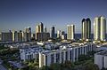 Sunny Isles Beach skyline 2015 from west