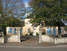 Town hall and school