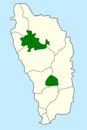 Amazona arausiaca map.svg