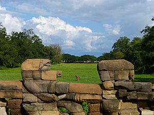 Banteay Chhmar - 015 Causeway and Moat (8594288208)