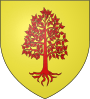 Blason ville fr Aunat (Aude)