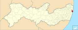 Location in the state of Pernambuco