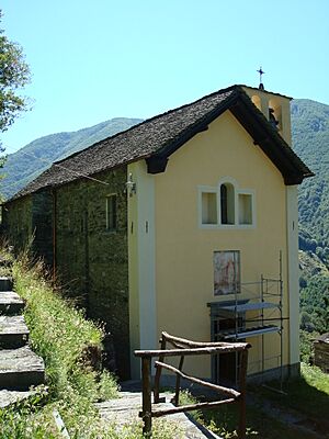 Chiesa mosogno sotto