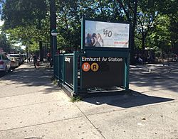 Elmhurst Avenue - Entrance