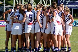 Fremantle AFLW team