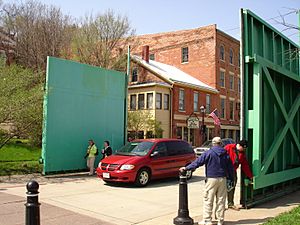 Galena IL Floodgates downtown