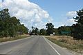 Glen Haven Michigan Sign M-209 Looking north