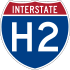 Interstate H-2 marker