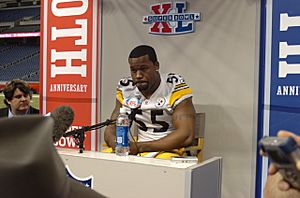 Joey Porter XL media day