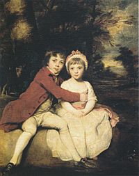 John&TheresaParkerAsChildrenByJoshuaReynolds