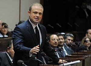 Joseph Muscat Parliament