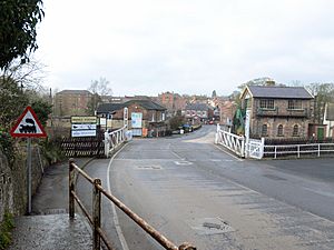 Looking into Bedale from Aiskew