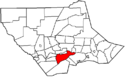 Map of Lycoming County Pennsylvania Highlighting Armstrong Township.png