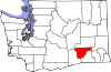 State map highlighting Franklin County