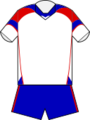 Newcastle Knights away jersey 2010