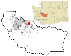 Location of Sumner, Washington