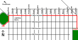 Pridefest map