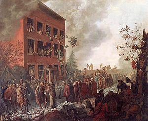 Priestley Riots painting