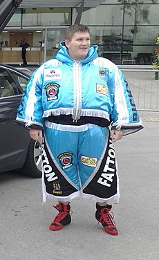 Ricky Hatton as Ricky Fatton