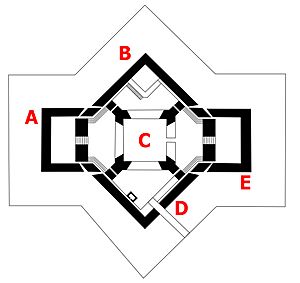 Southsea Castle Plan 1577