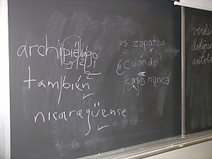 Spanish orthography