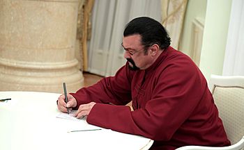 Steven Seagal Russia 2016