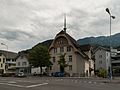 Unterterzen, gemeentehuis in straatzicht foto6 2014-07-20 14.36