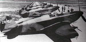 Yak-1 fighters in 1941