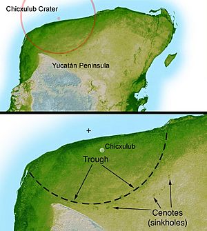 Yucatan chix crater