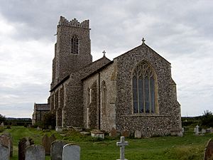 All Saints, Walcott