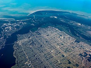 Cape Coral from the air