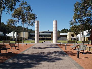 Central Coast Campus-Entrance toward library