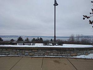 Chautauqua Lake Rest Area view