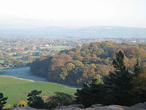 Cheshire Autumn from Stormy Point, Alderley Edge