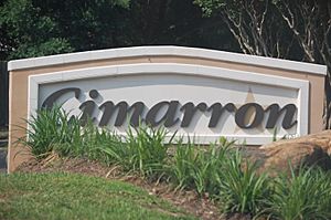 Cimarron TX Sign