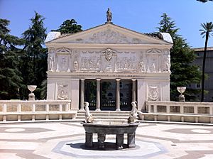 Courtyard of the Casina Pio IV