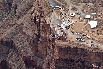 Grand Canyon Skywalk - aerial