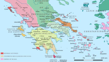 Greece in 1210