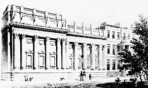 Grosvenor house circa 1828 THS